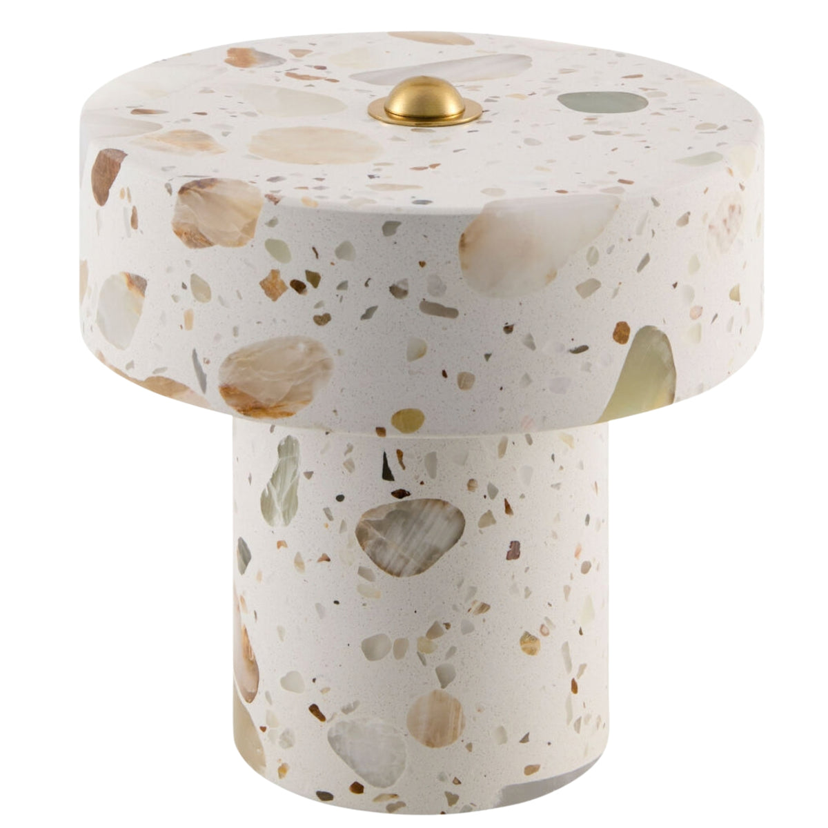 Silvia Mini Portable Marble Table Lamp