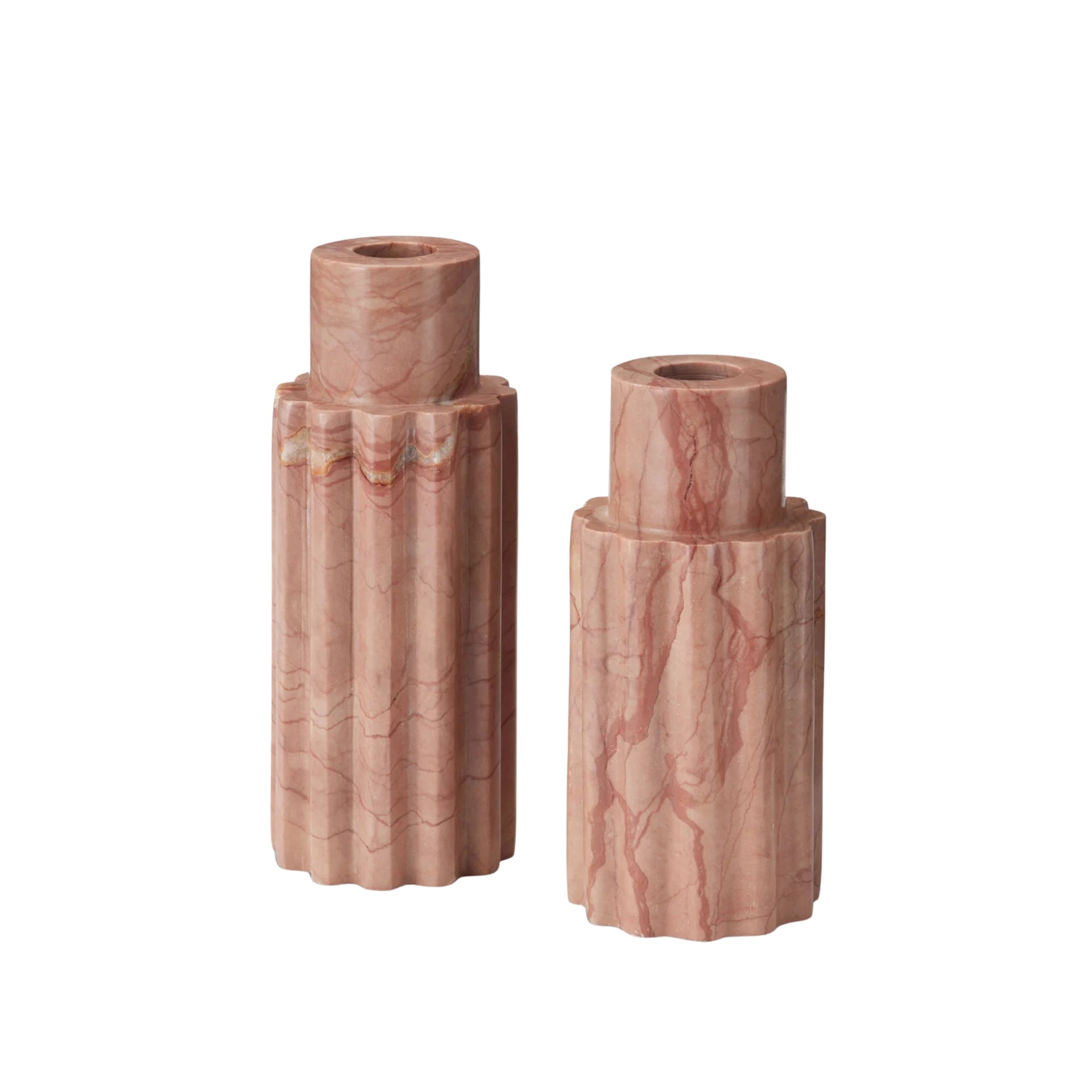 Benton Marble Candle Holders
