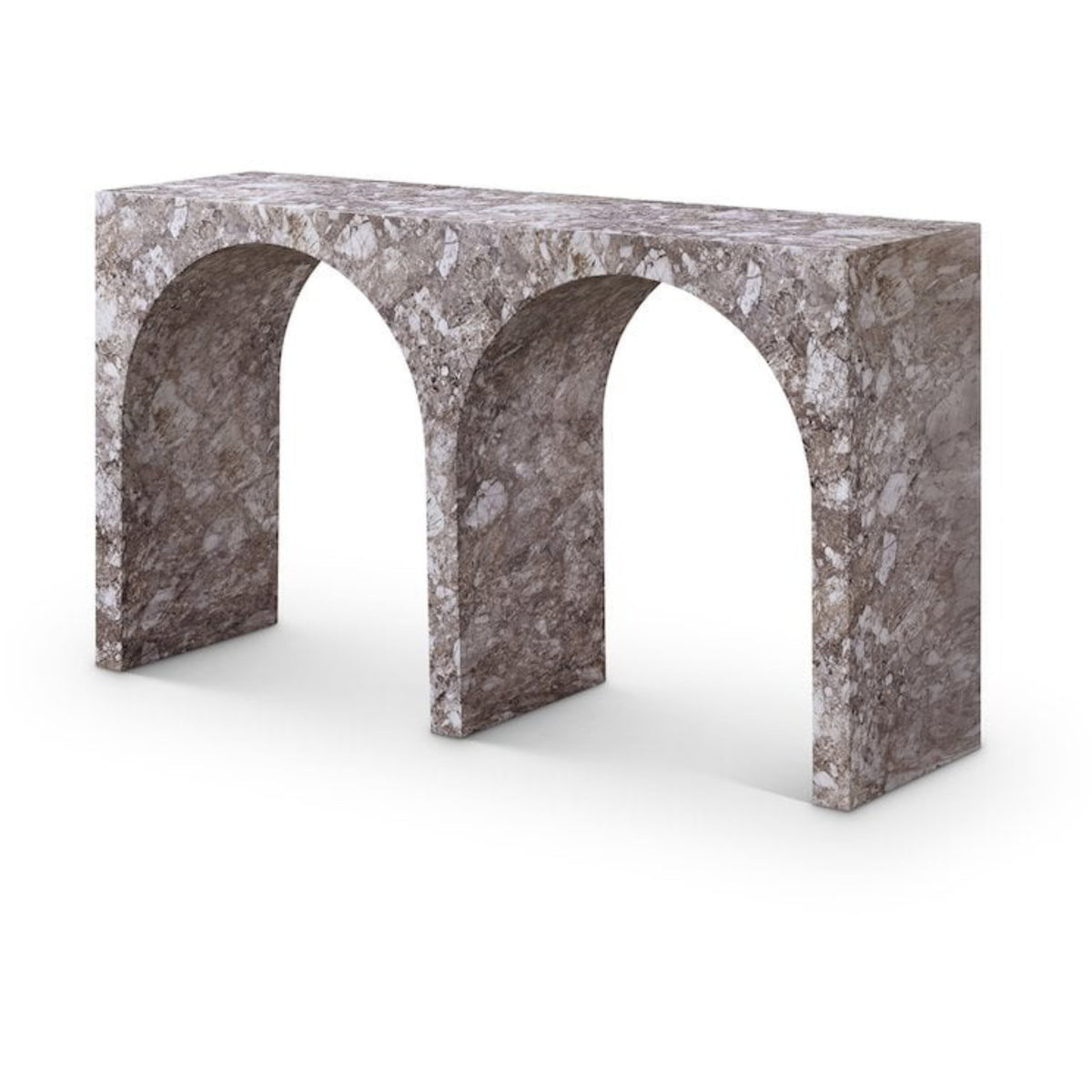 Amarillo Marble Console Table