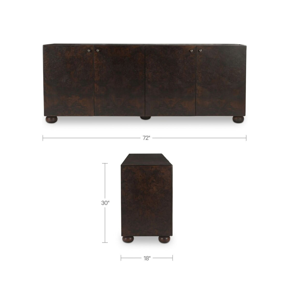 Jaxon Burl Sideboard