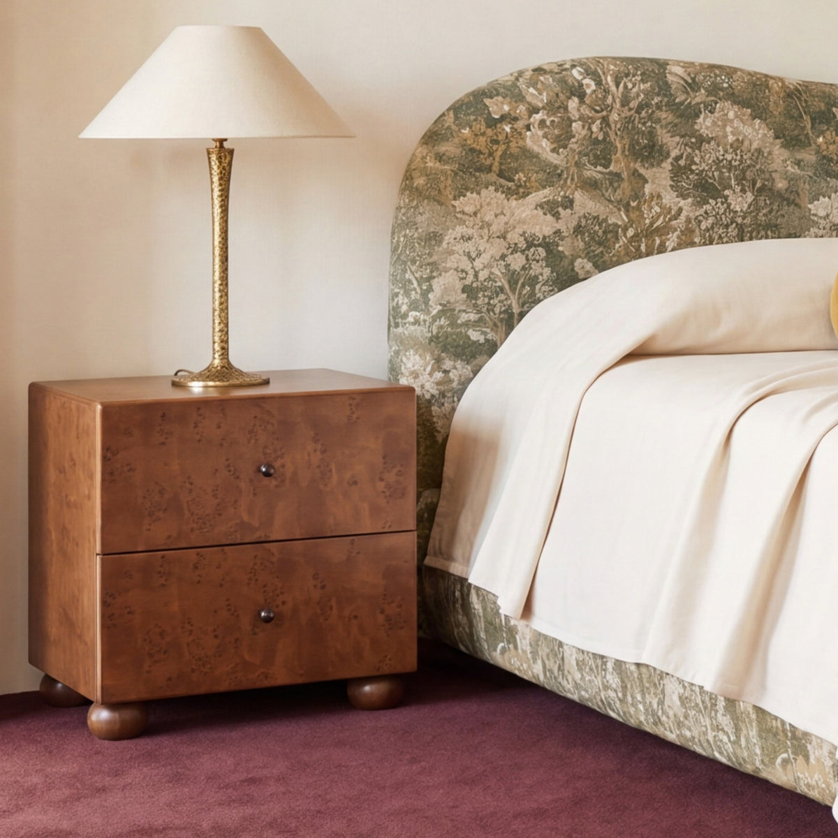 Jaxon Burl Nightstand