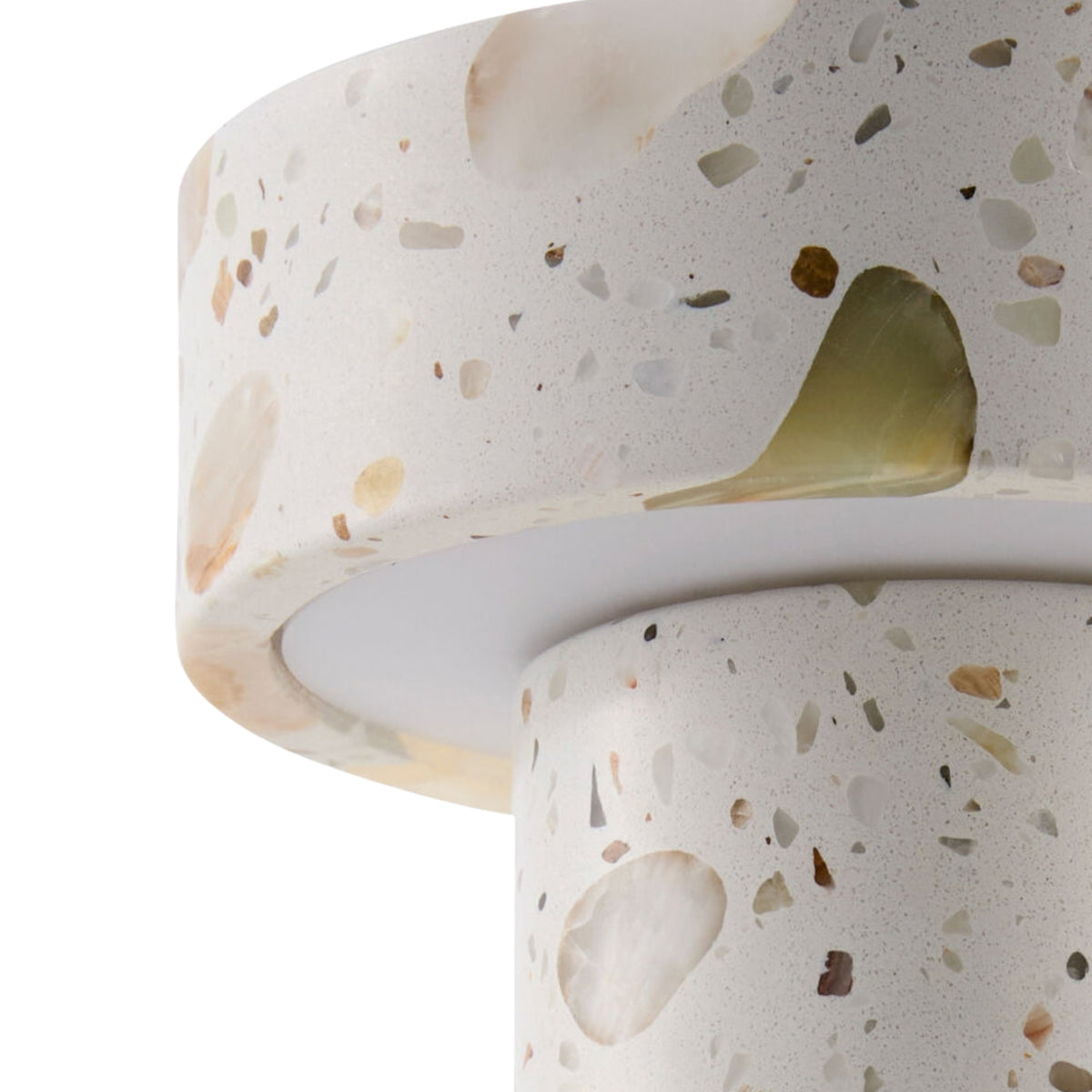 Silvia Mini Portable Marble Table Lamp