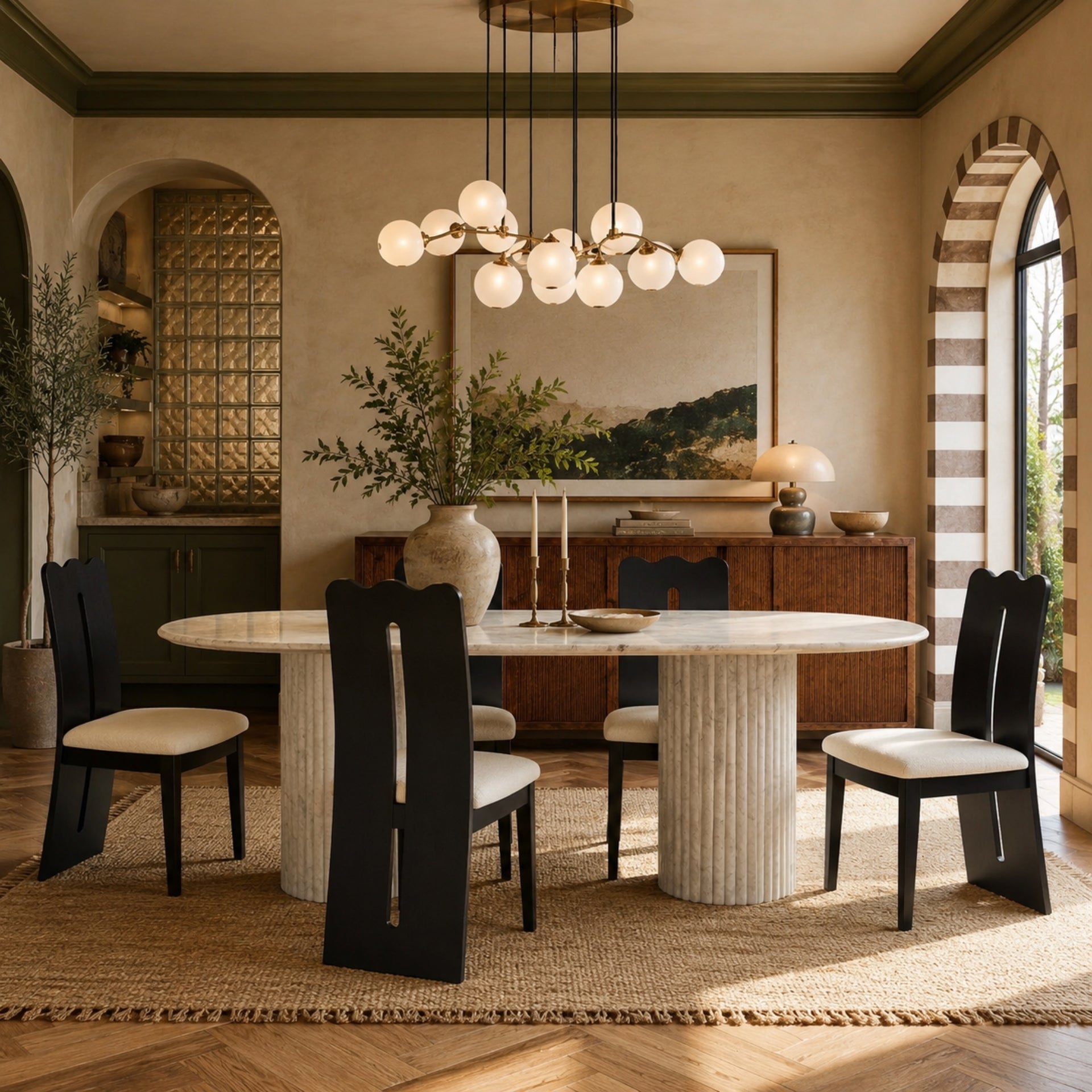Sangar Marble Dining Table