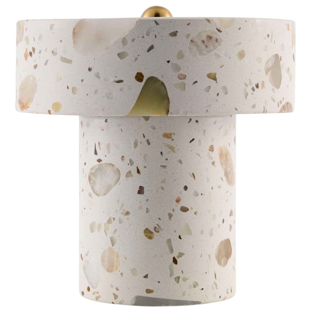 Silvia Mini Portable Marble Table Lamp