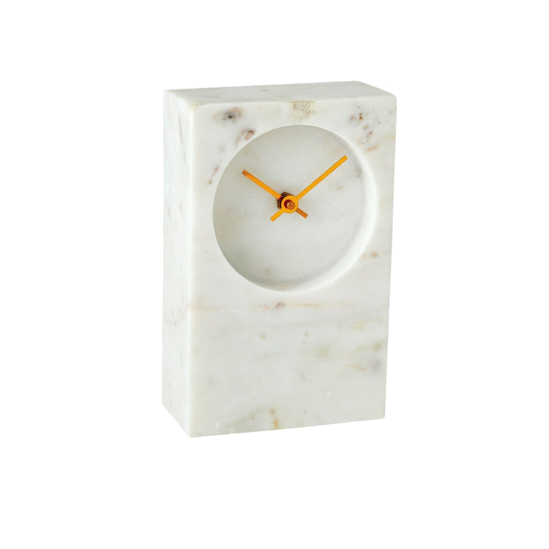 Maldives Marble Clock