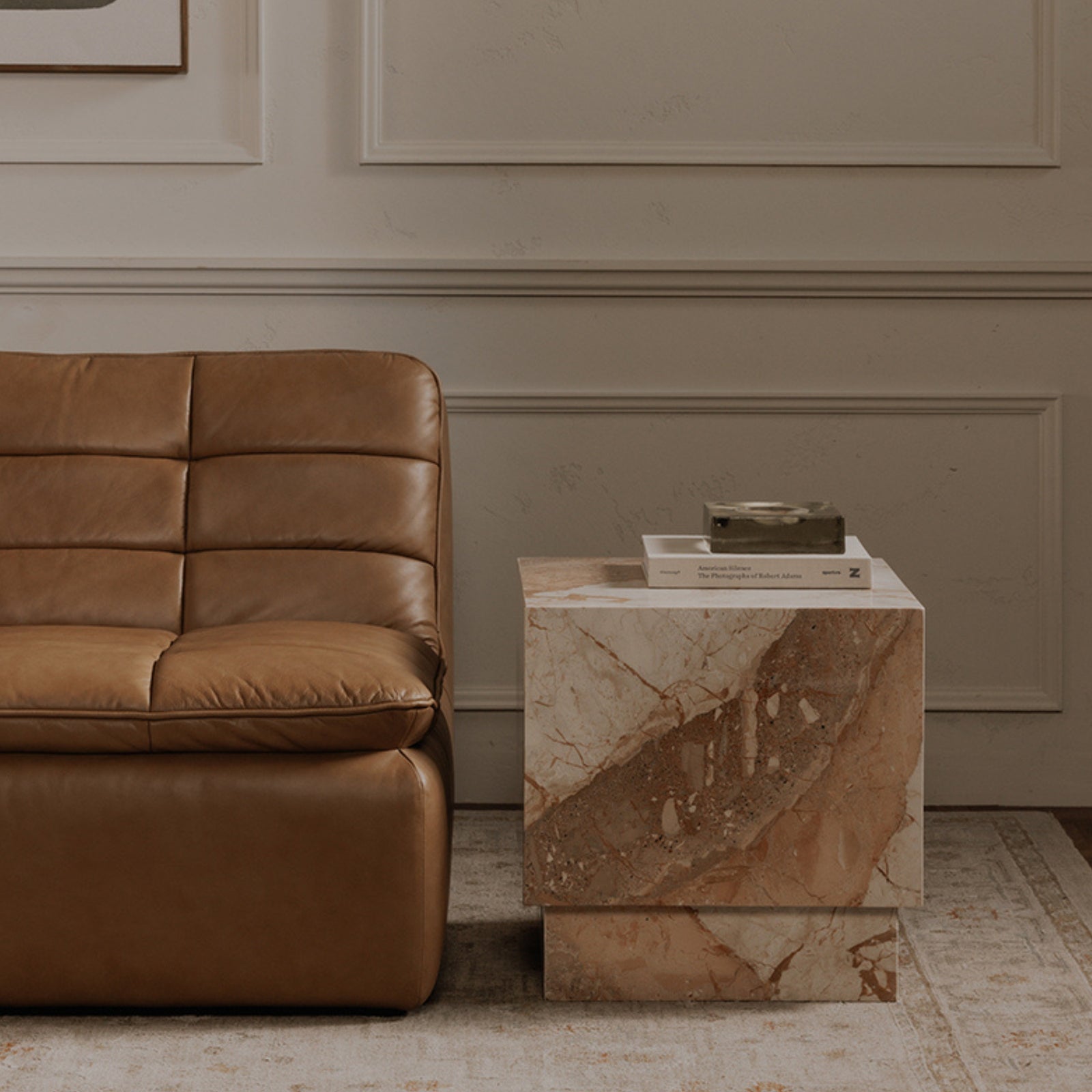 Kosa Marble Side Table