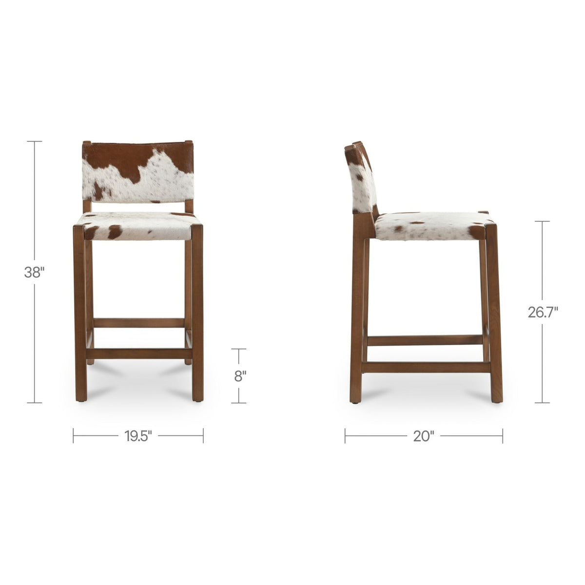 Nash Counter Stool | Hair On Hide