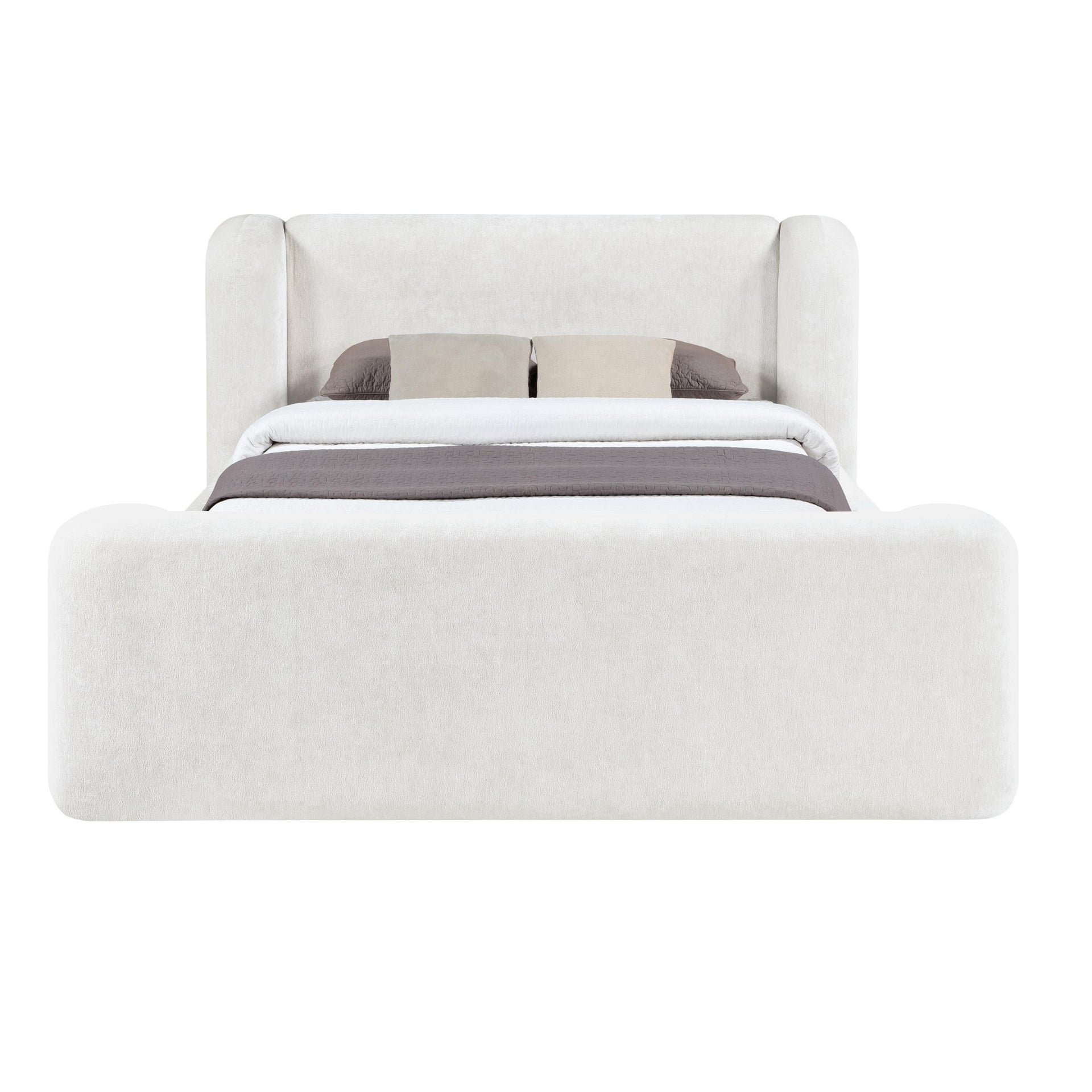 Esme Chenille Upholstered Bed