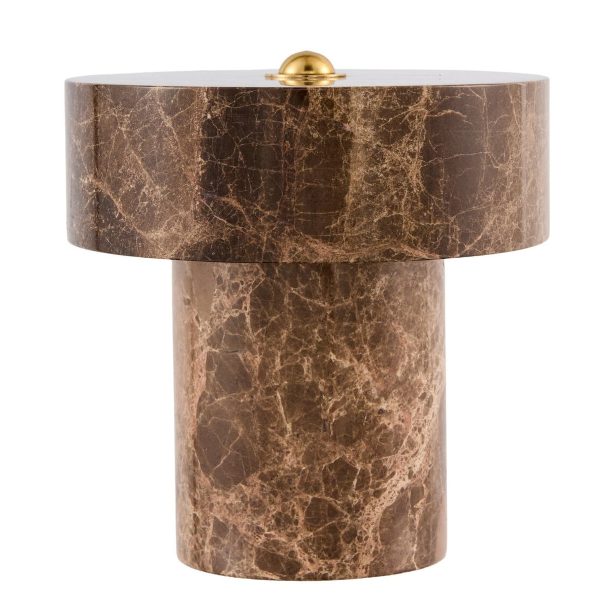 Silvia Mini Portable Marble Table Lamp