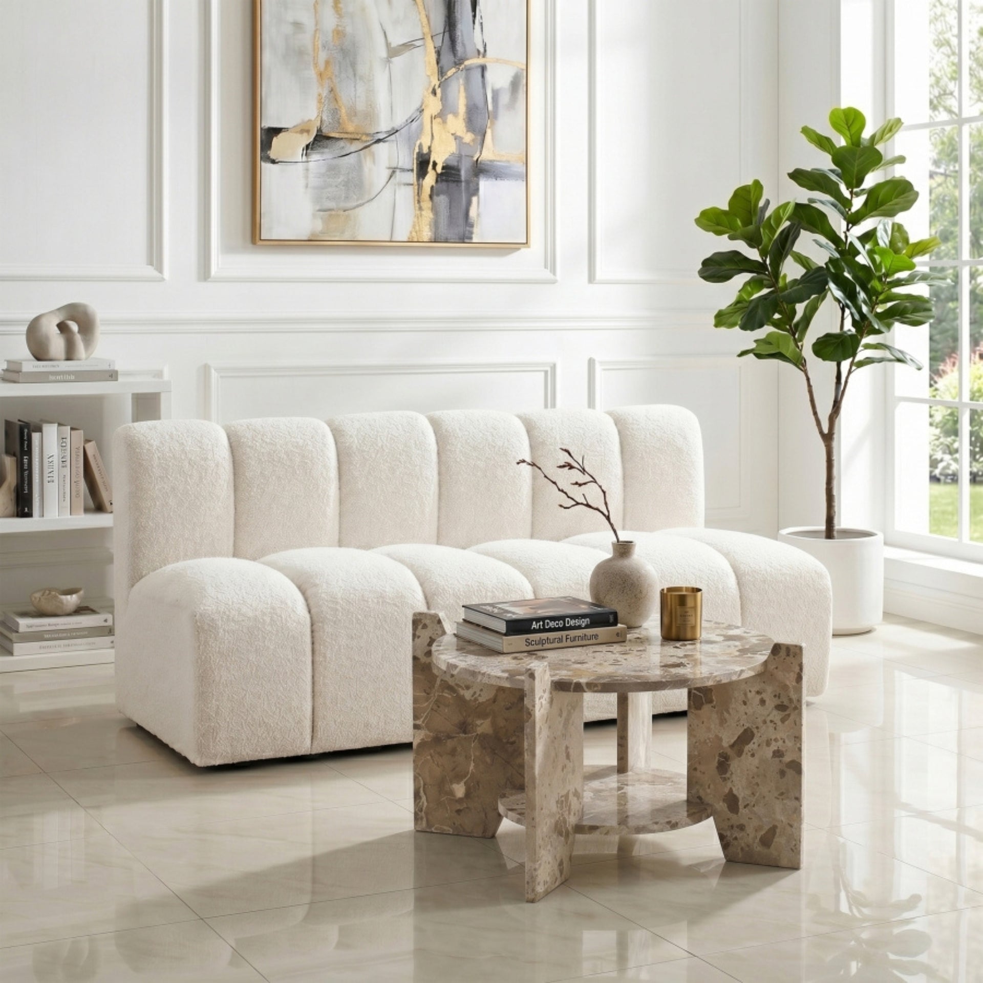 Sabrine Marble Coffee Table