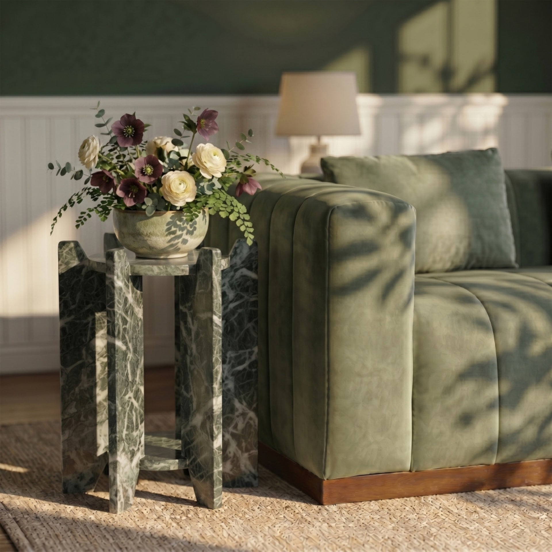 Anja Marble Side Table