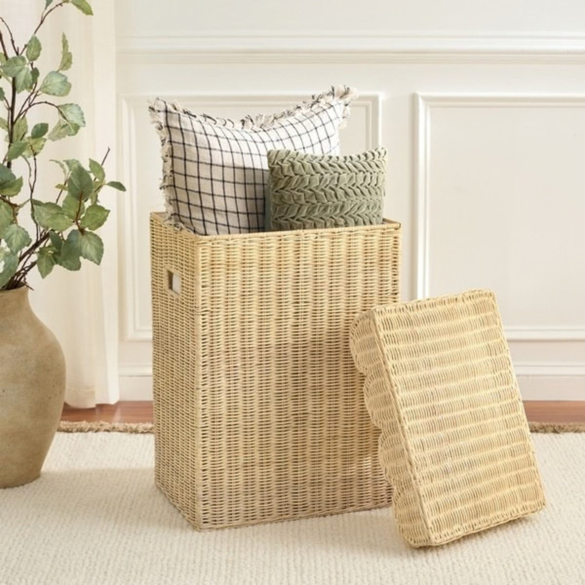 Marie Rattan Basket