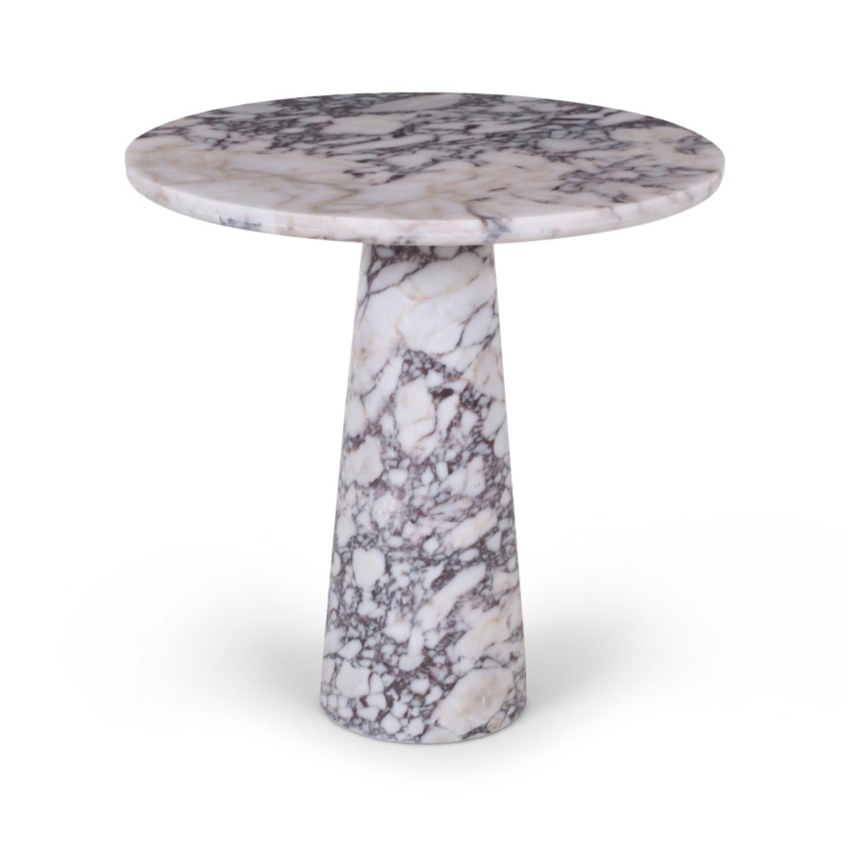 Claude Viola Marble Bistro Dining Table
