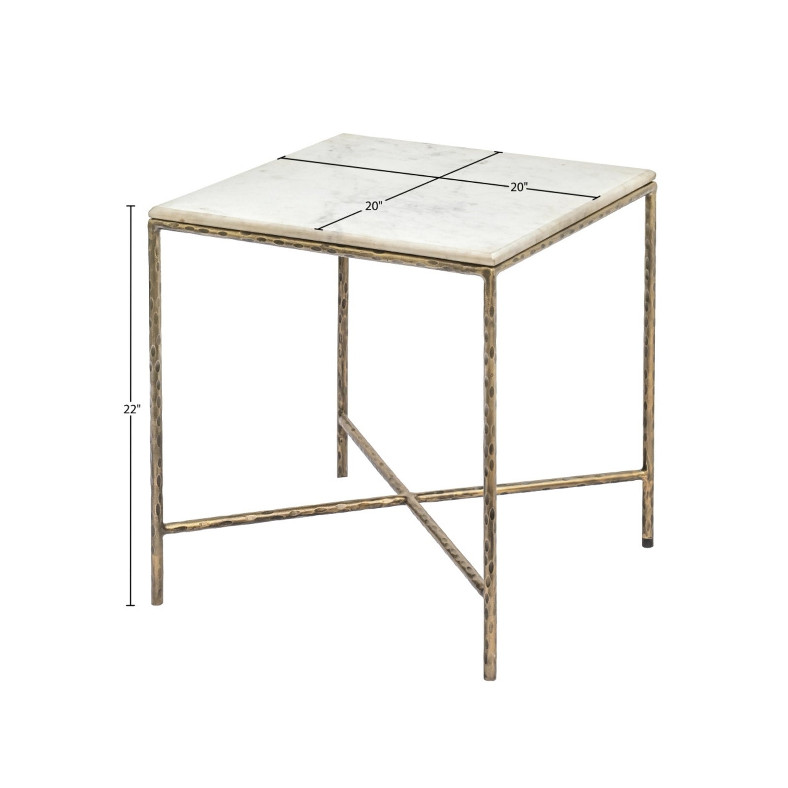 Oscar Marble Side Table
