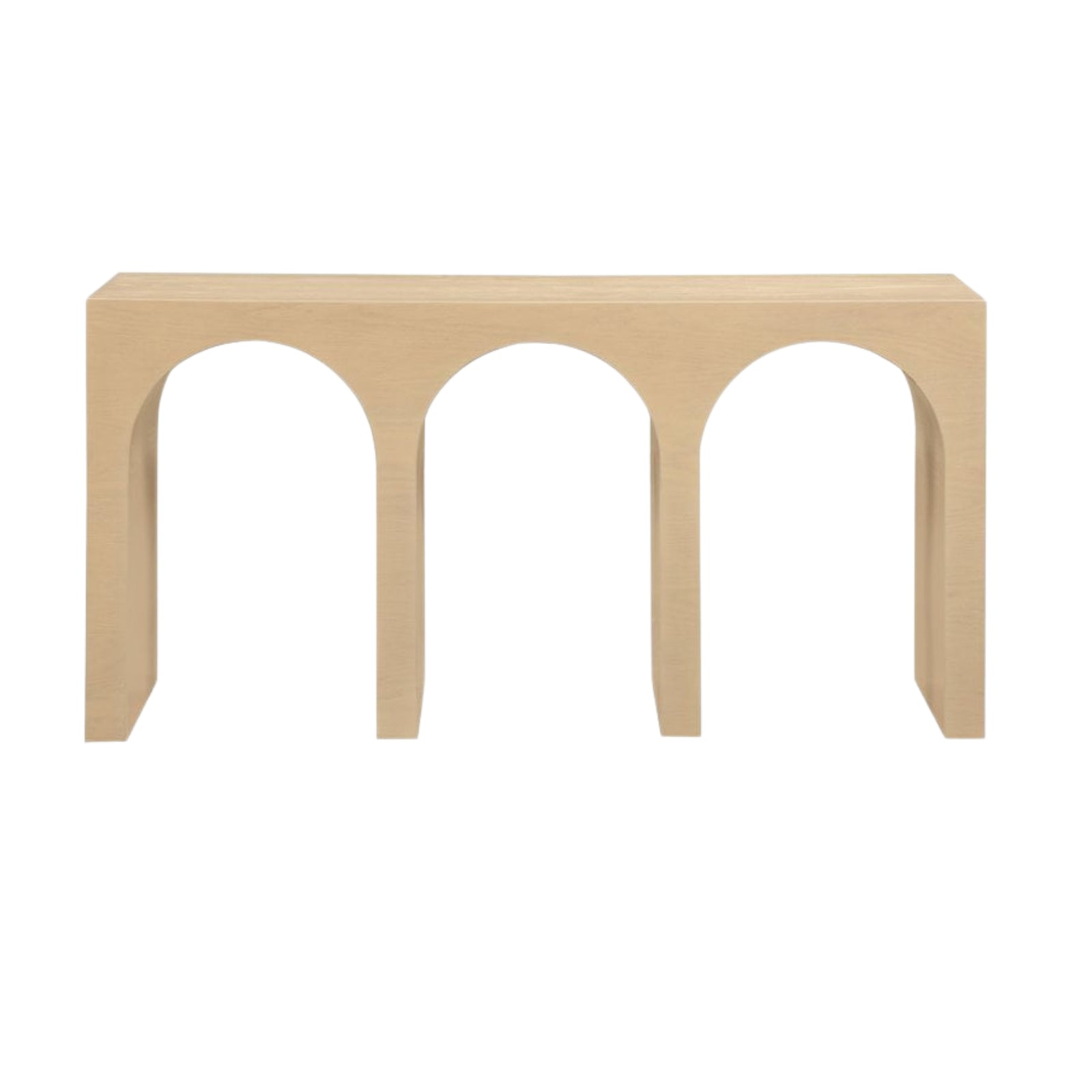 Rafael Oak Wood Console Table