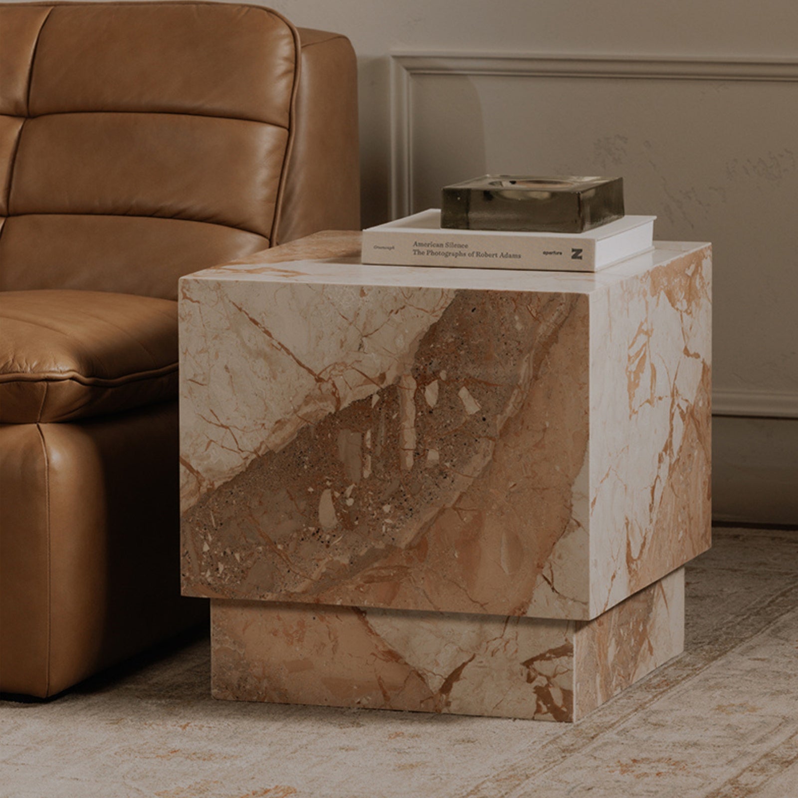 Kosa Marble Side Table