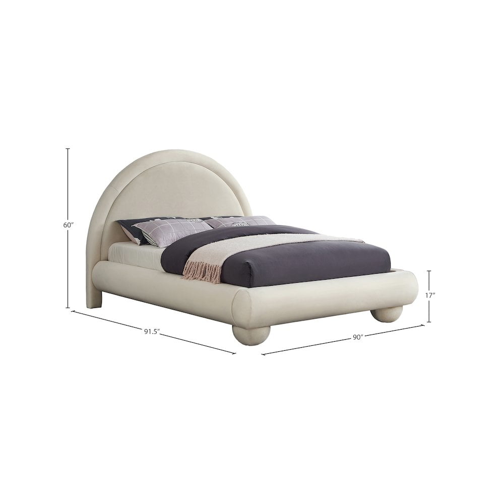 Carbone Upholstered Bed
