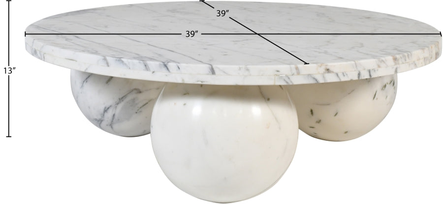 Tulum Marble Coffee Table