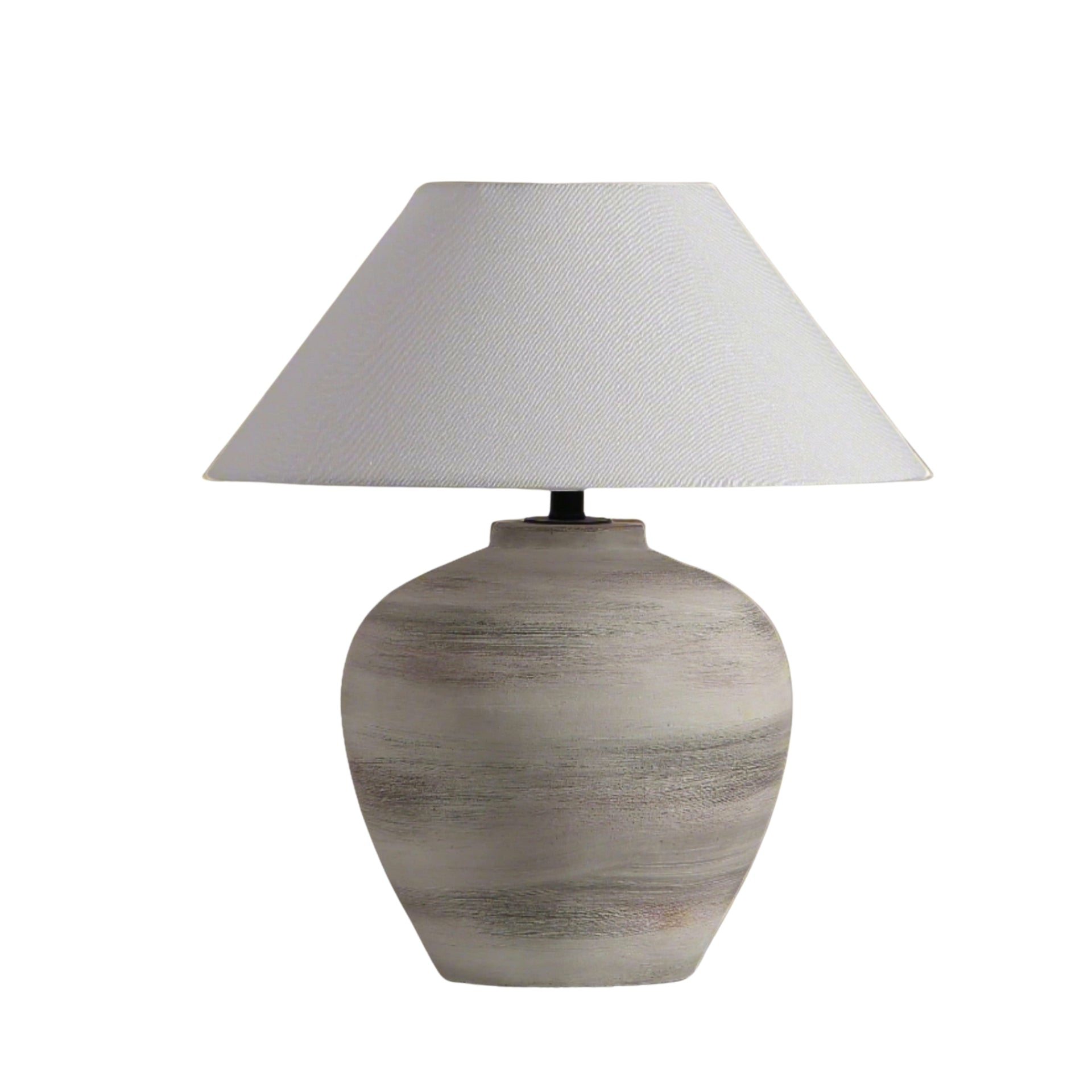 Solene Modern Table Lamp - Light Cream Neutral 16.5" H