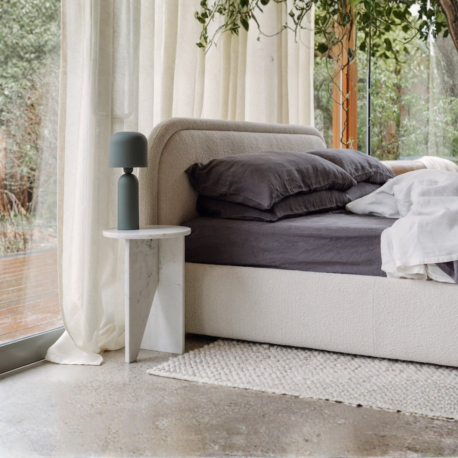 Morello Marble Side Table