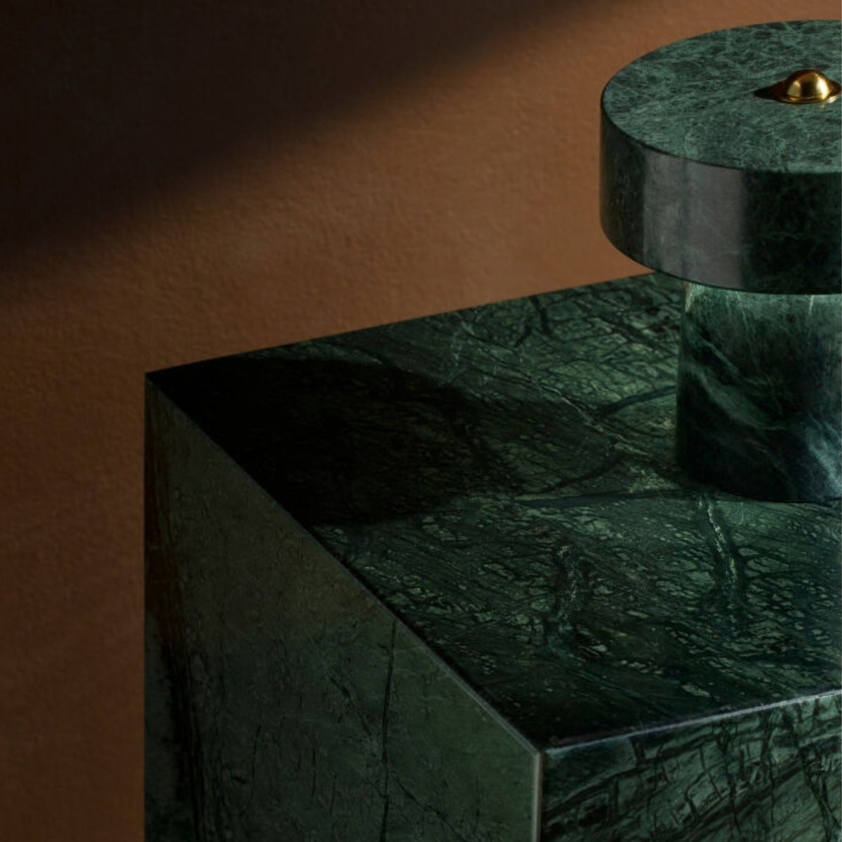 Silvia Mini Portable Marble Table Lamp