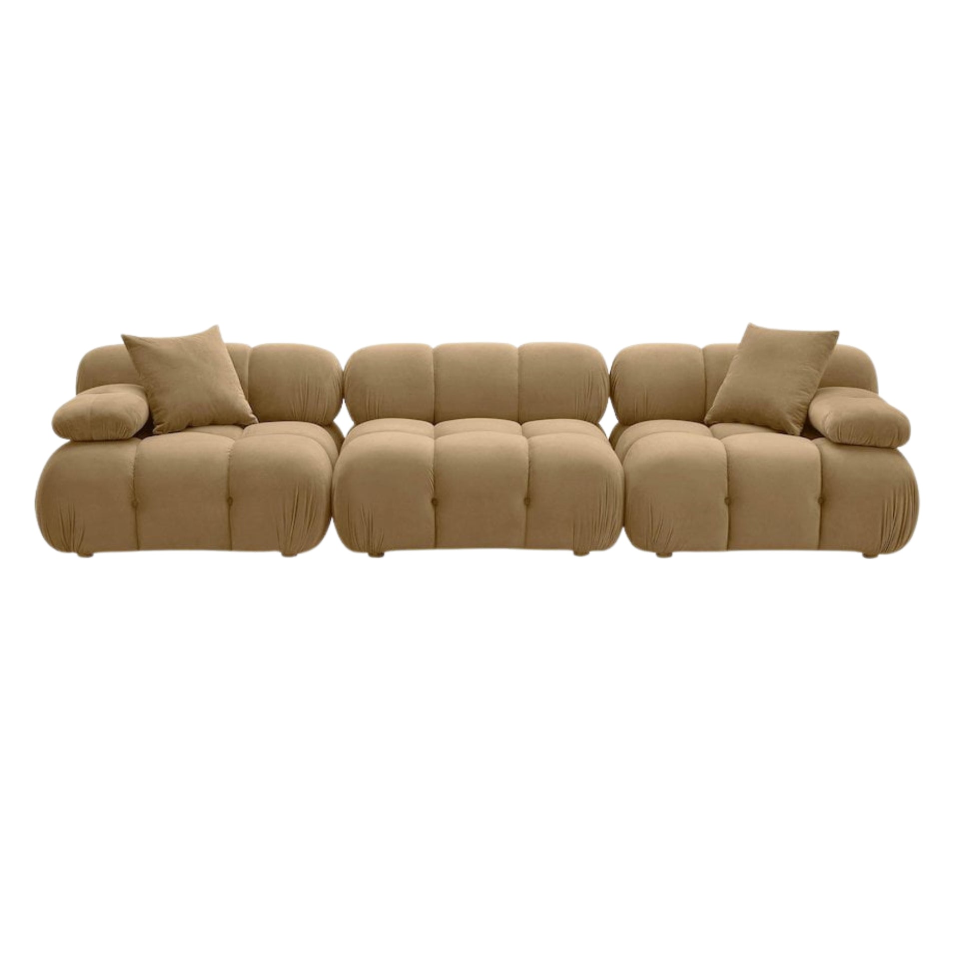 Meera Performance Velvet Modular Sofa