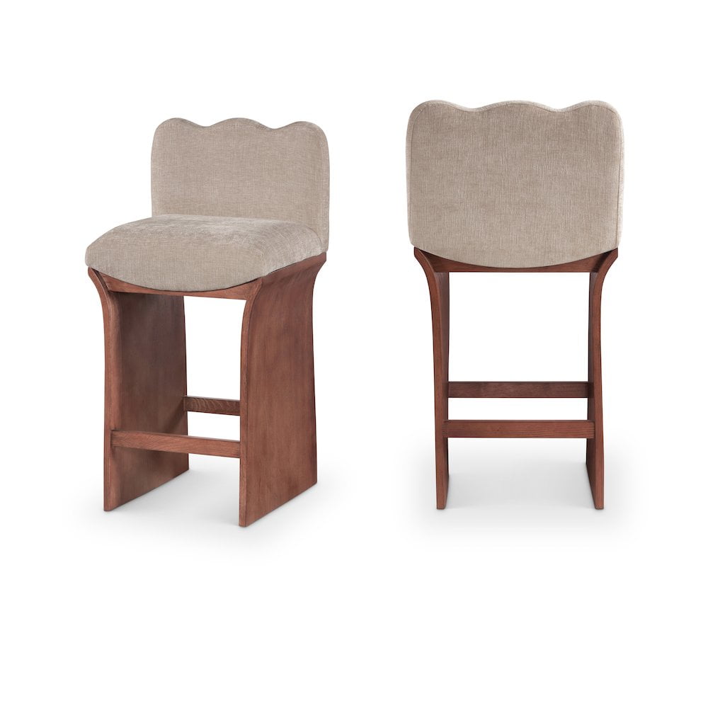 Kentshire Chenille Upholstered Counter Stool