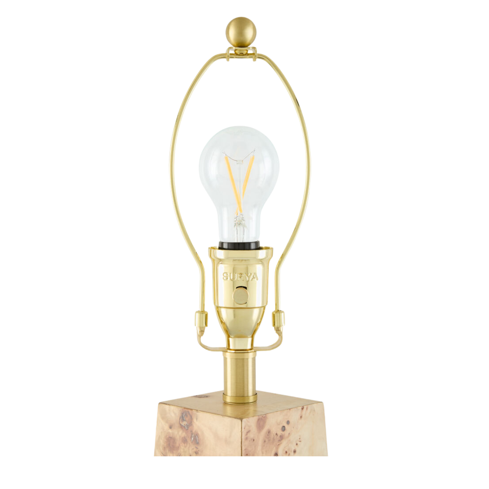 Wanda Burl Floor Lamp