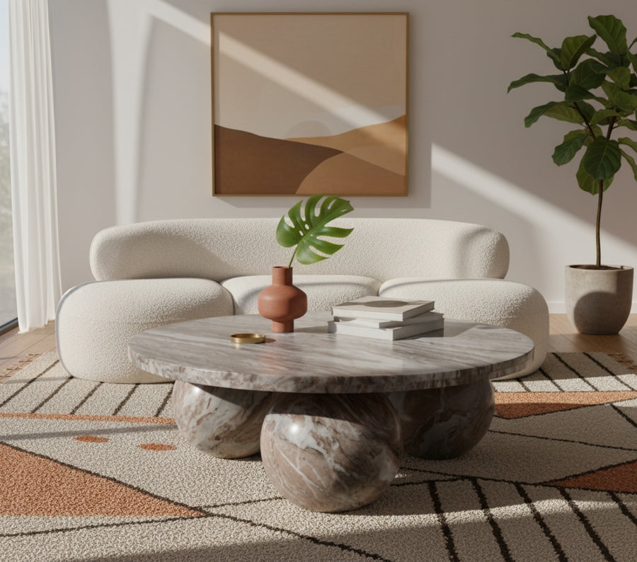 Tulum Marble Coffee Table