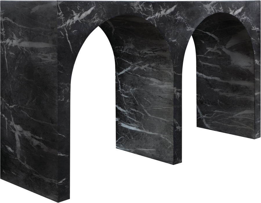 Amarillo Marble Console Table
