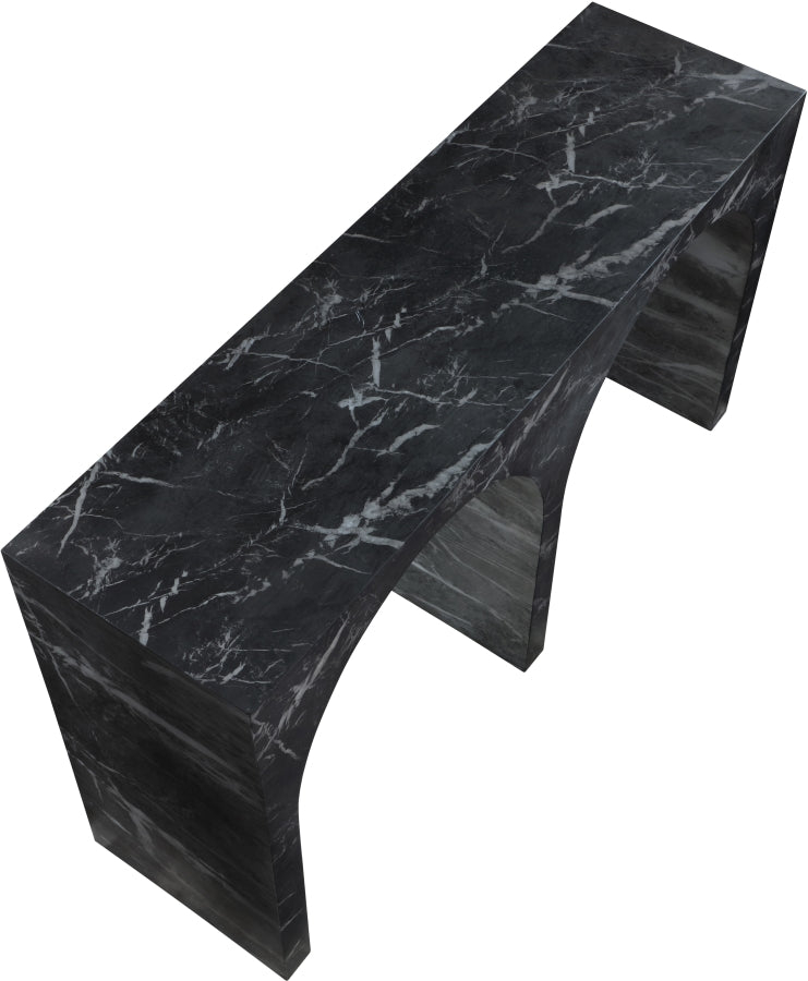 Amarillo Marble Console Table