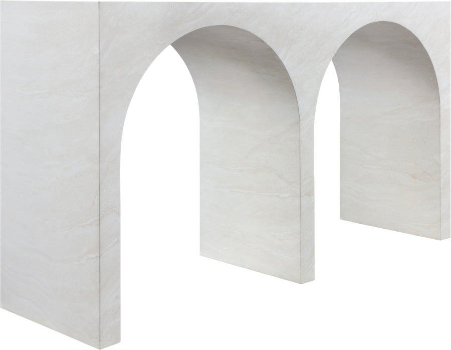 Amarillo Marble Console Table
