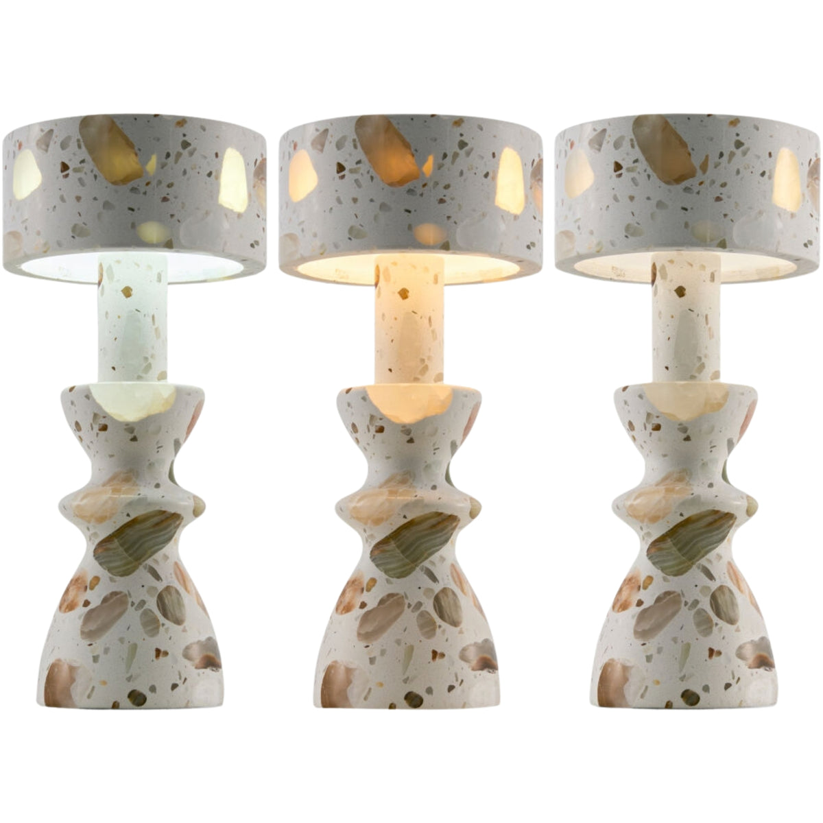 Shinita Portable Marble Table Lamp