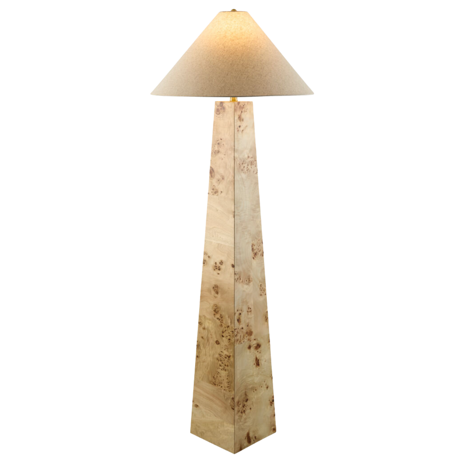 Wanda Burl Floor Lamp