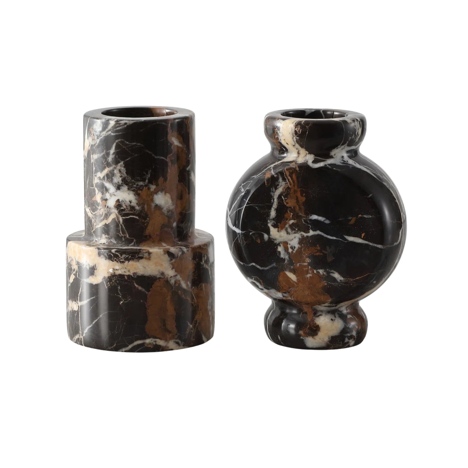Klive Marble Vase | Set of 2