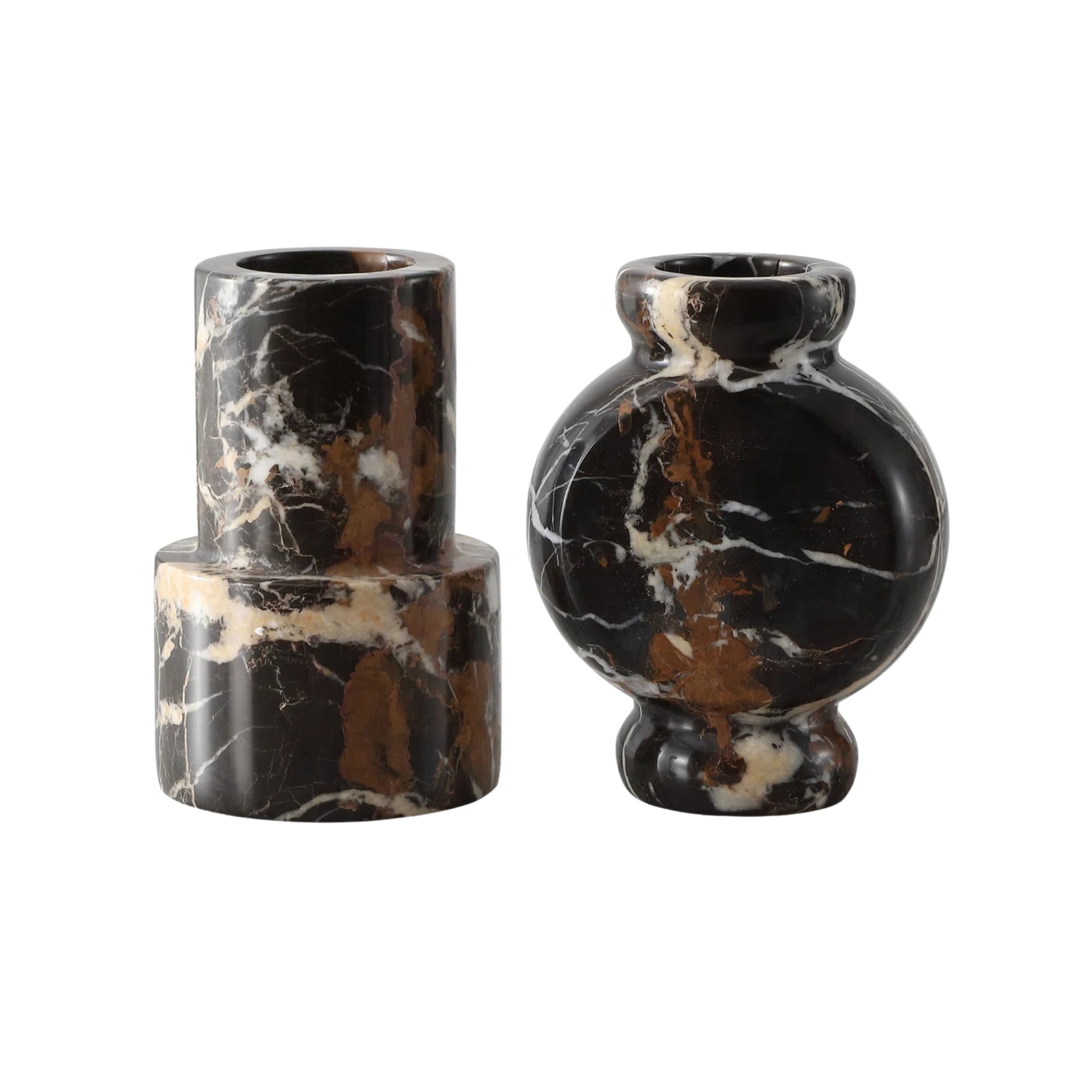 Klive Marble Vase Set of 2