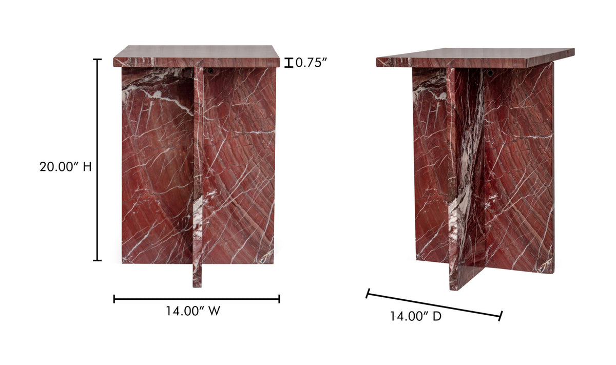 Balta Marble Side Table