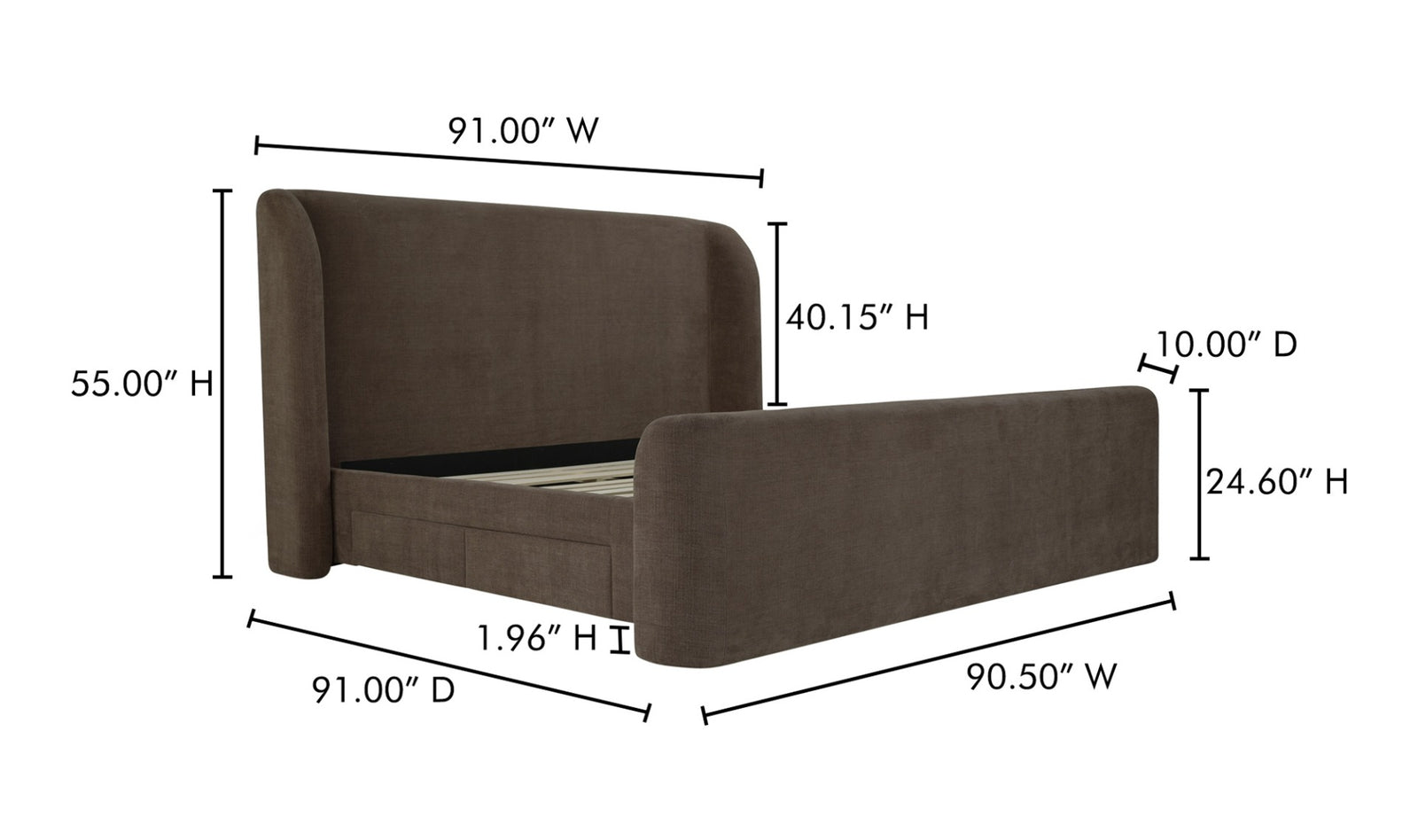 Bianca Storage Bed