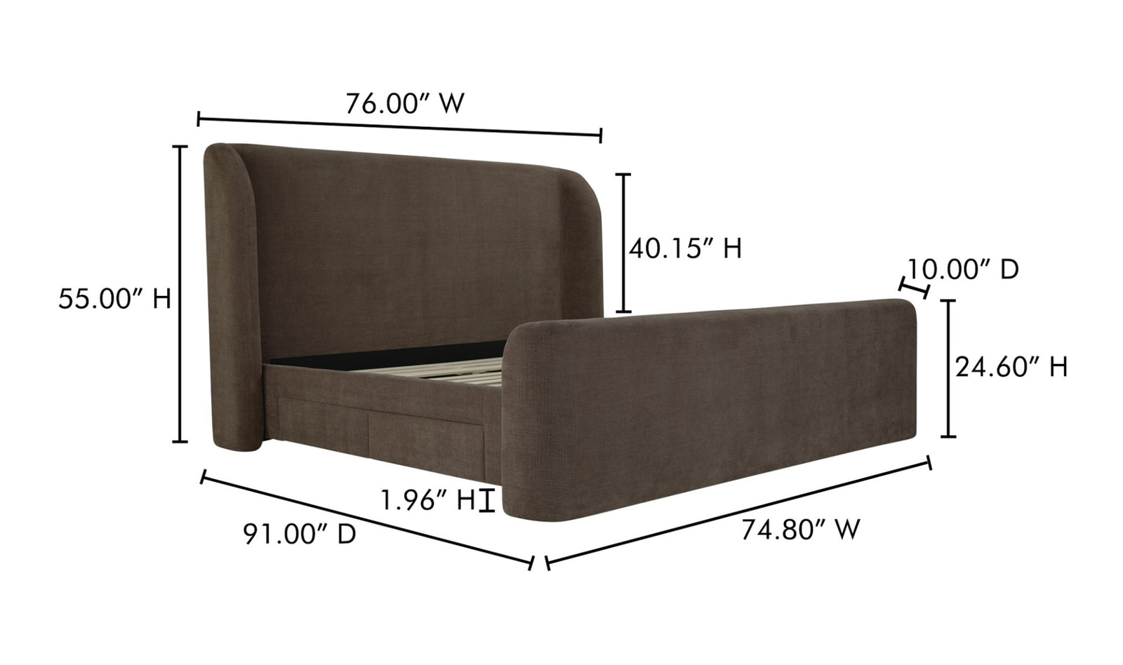 Bianca Storage Bed