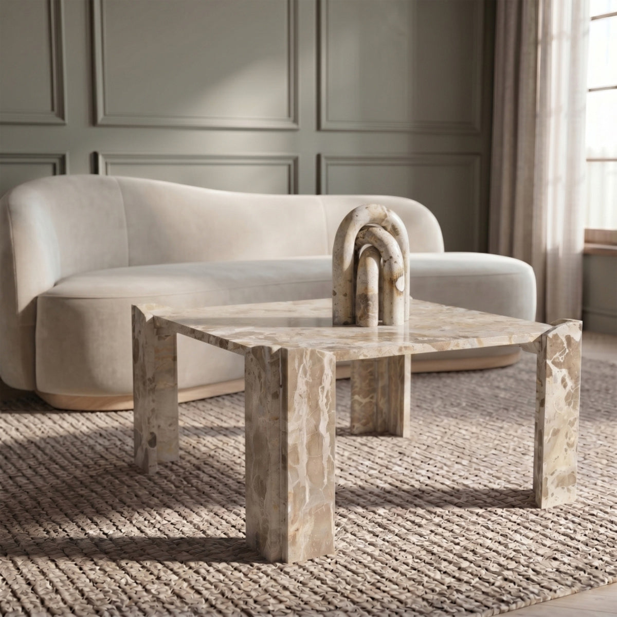 Jolie Marble Coffee Table