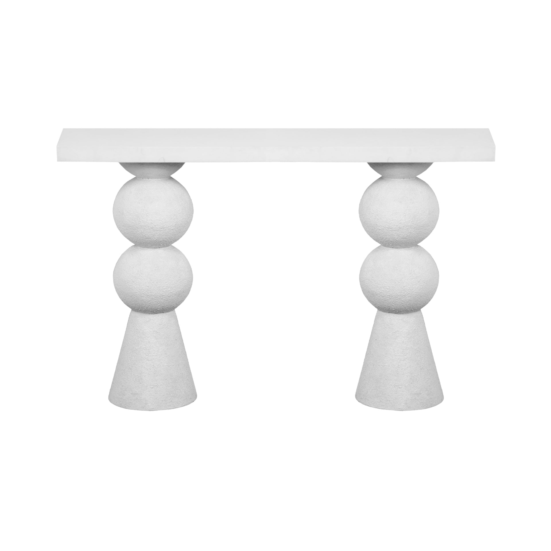 Elowen White Console Table