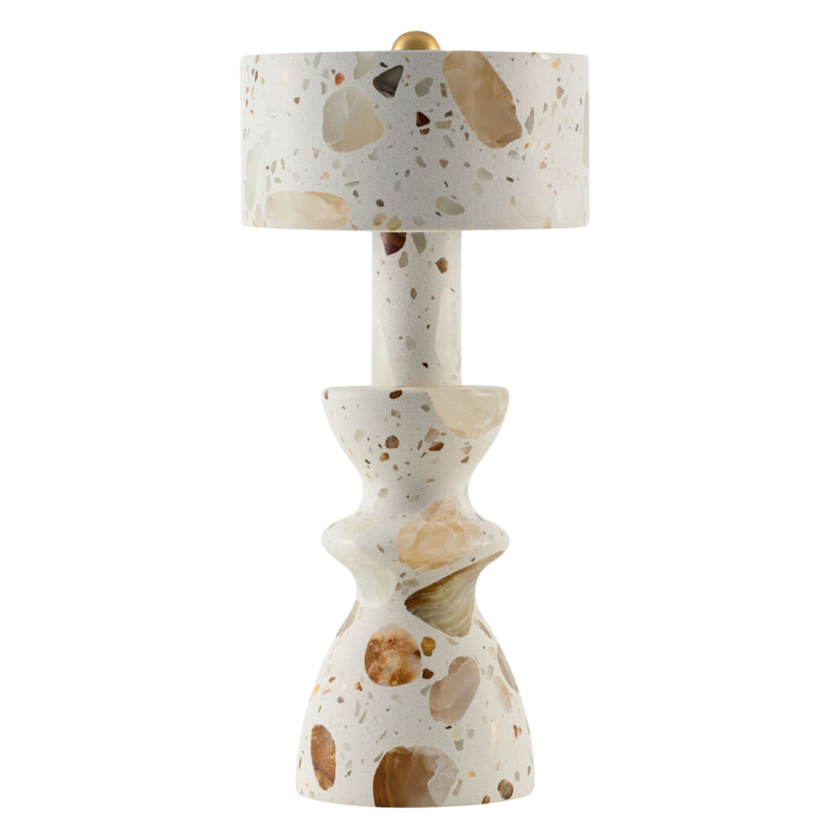 Shinita Portable Marble Table Lamp