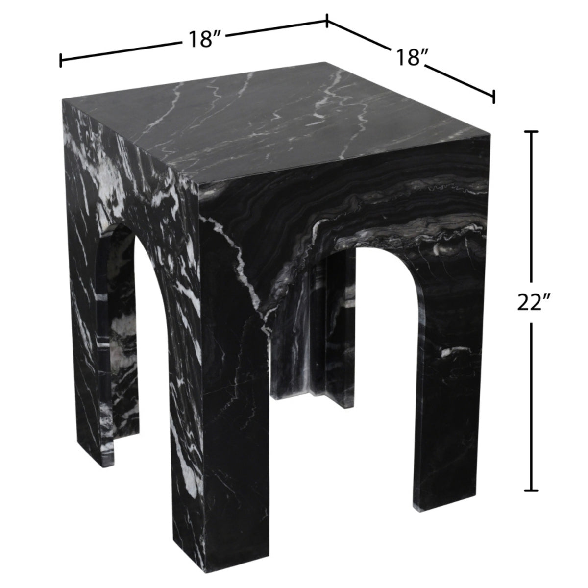 Forma Marble Side Table