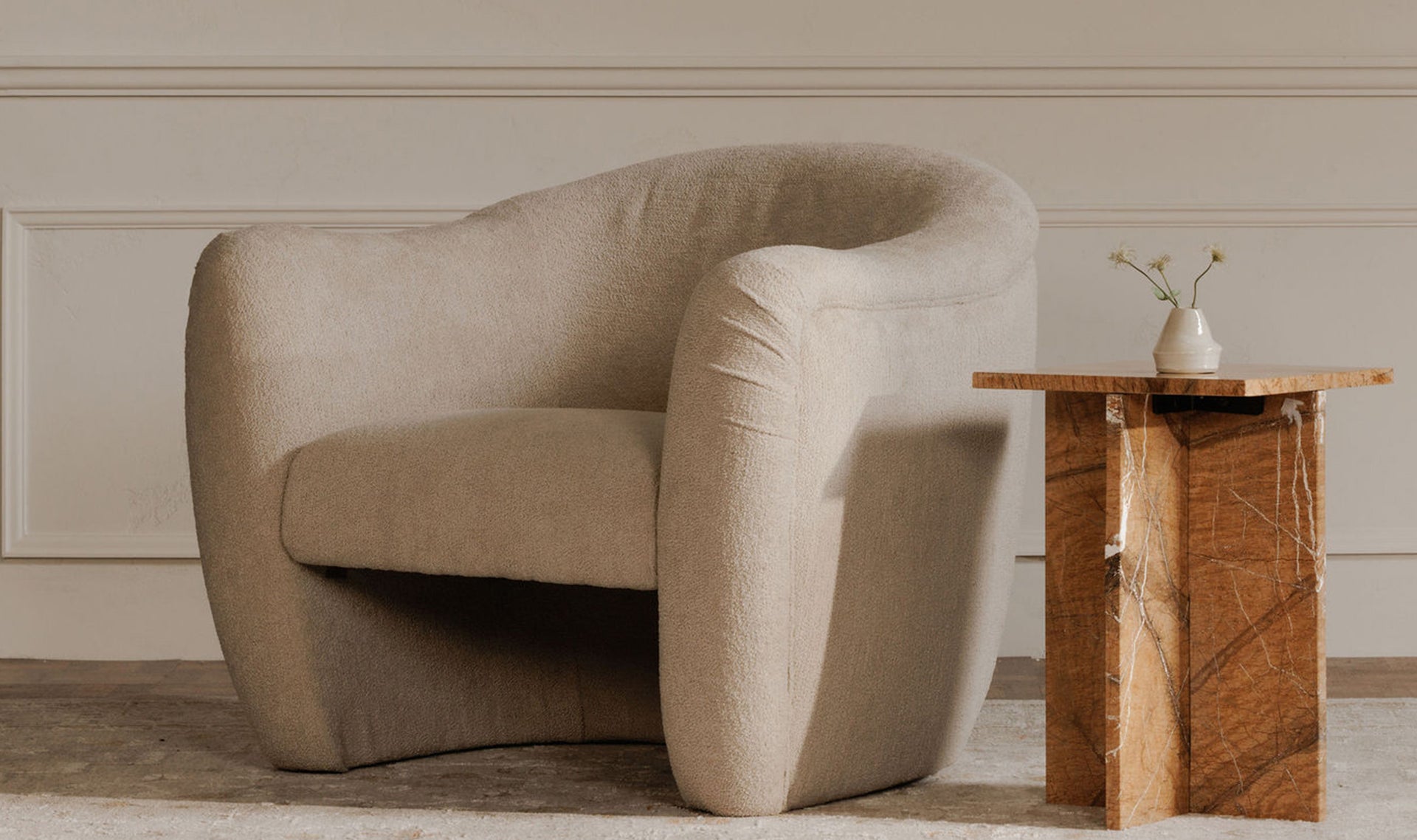 Balta Marble Side Table