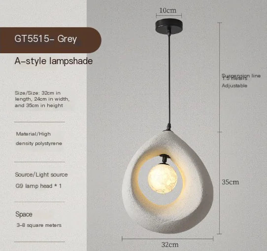 Wabi Sabi Pendant Light - 2023 New Retro Design (One Piece)