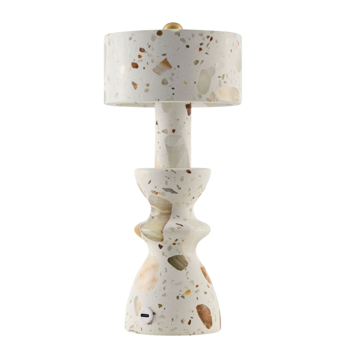 Shinita Portable Marble Table Lamp