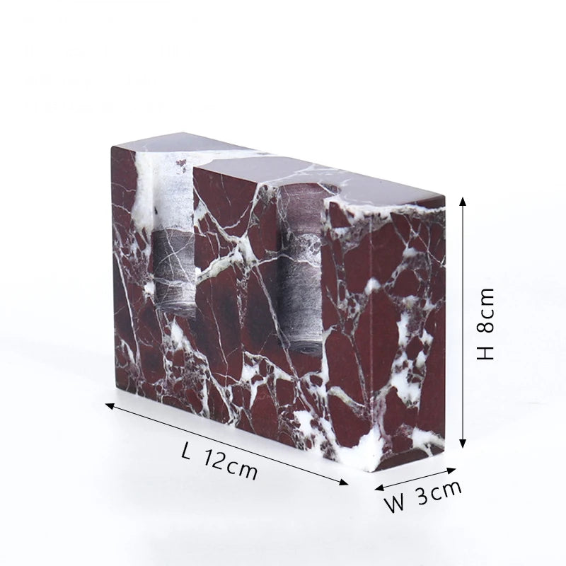 Thanos Marble Candle Holders