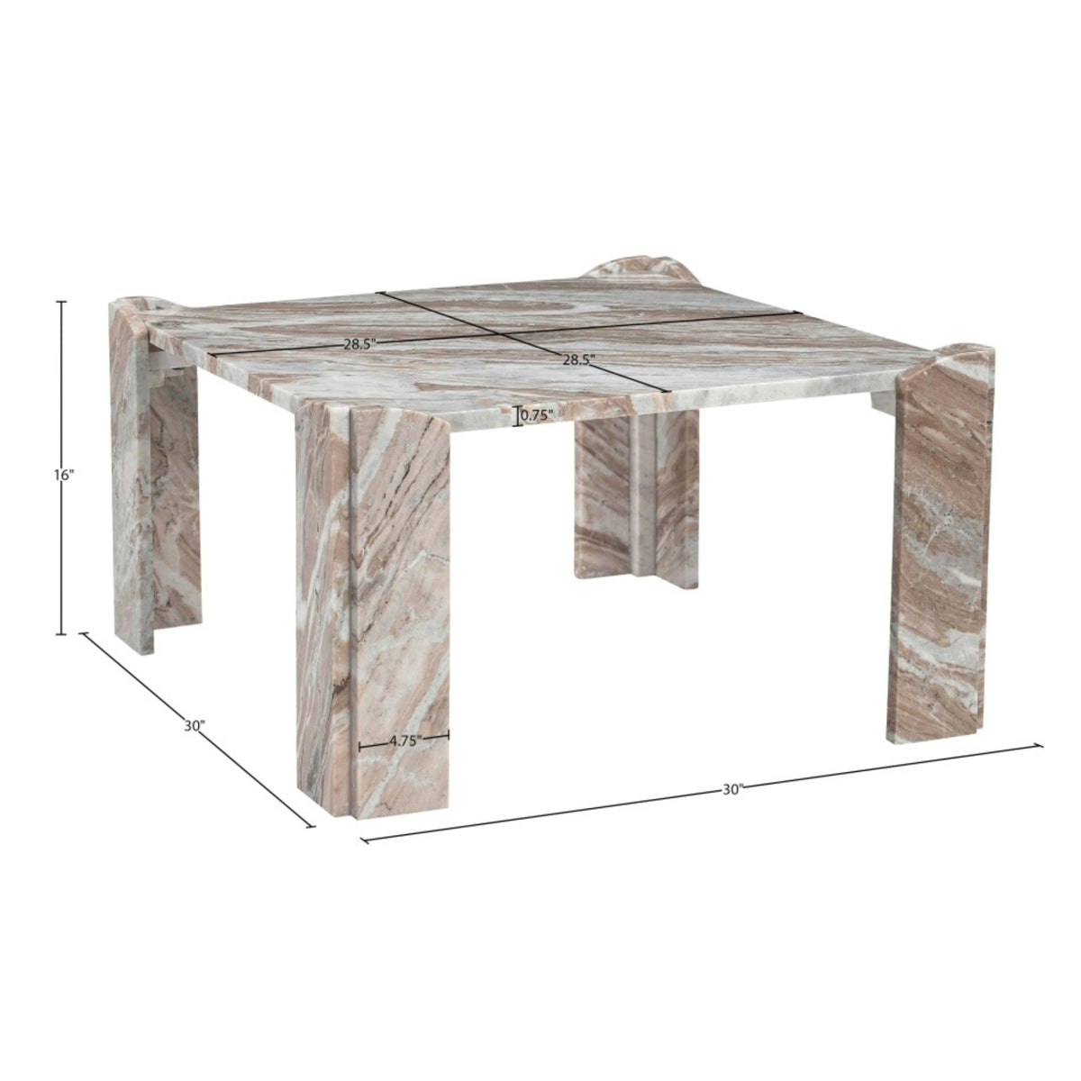 Jolie Marble Coffee Table
