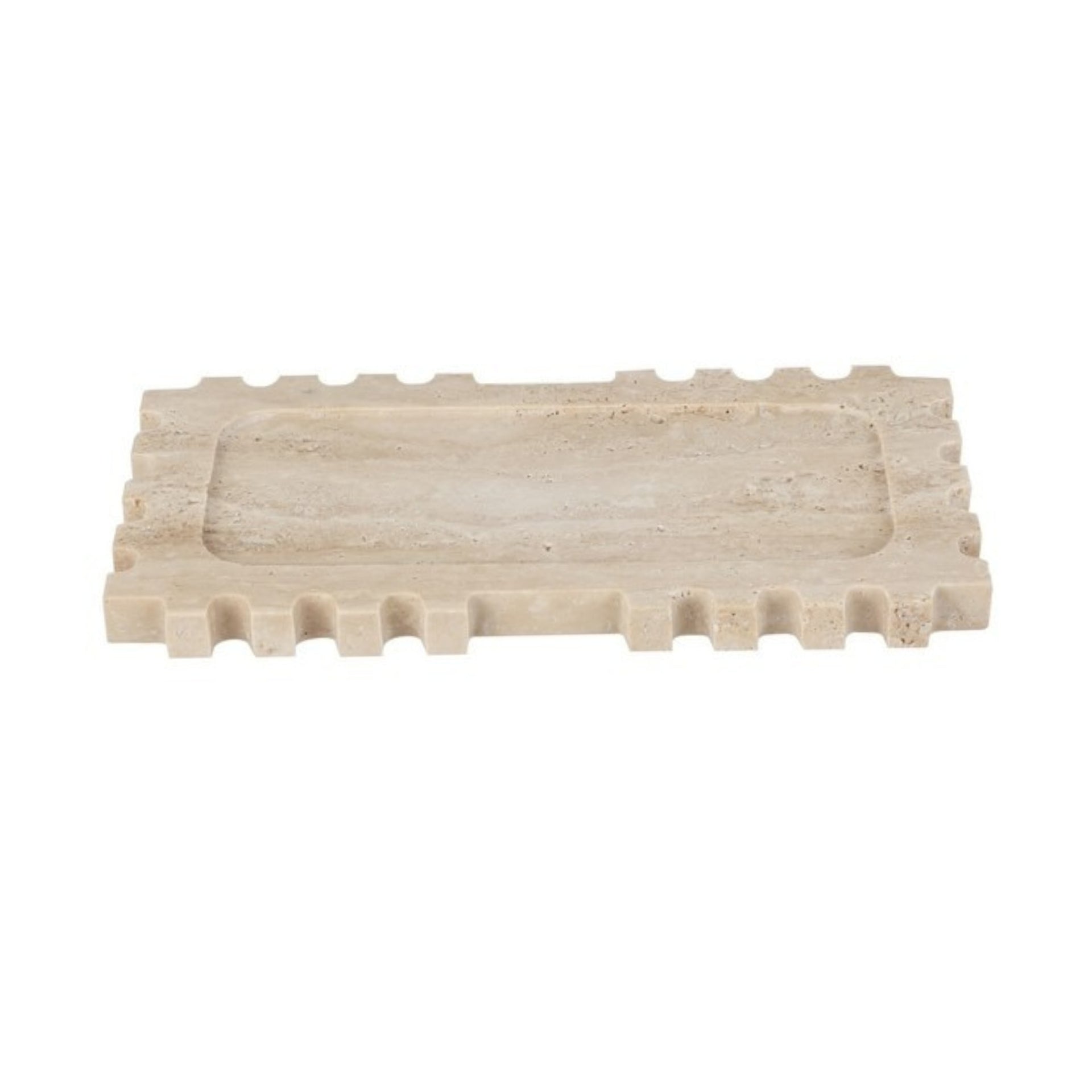 Renaldo Travertine Tray