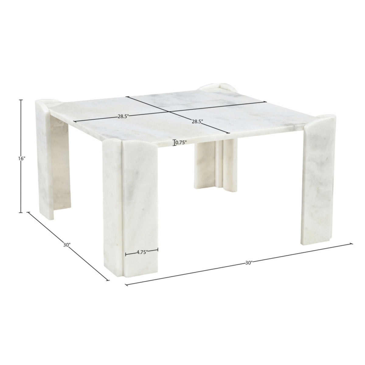 Jolie Marble Coffee Table